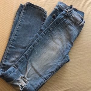 Abercrombie kids size 12 stretchy jeans